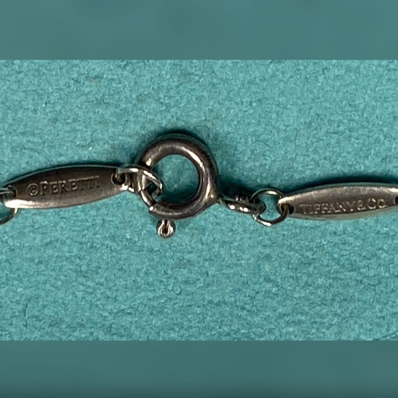 ✨SOLD✨ Tiffany & Co By Elsa Peretti Sterling Silver Cross 16" Necklace GUC - Picture 3 of 7